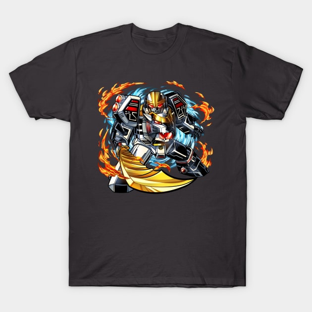 Albino Tiger Bot T-Shirt by Ashmish